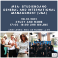Information about MBA Study program